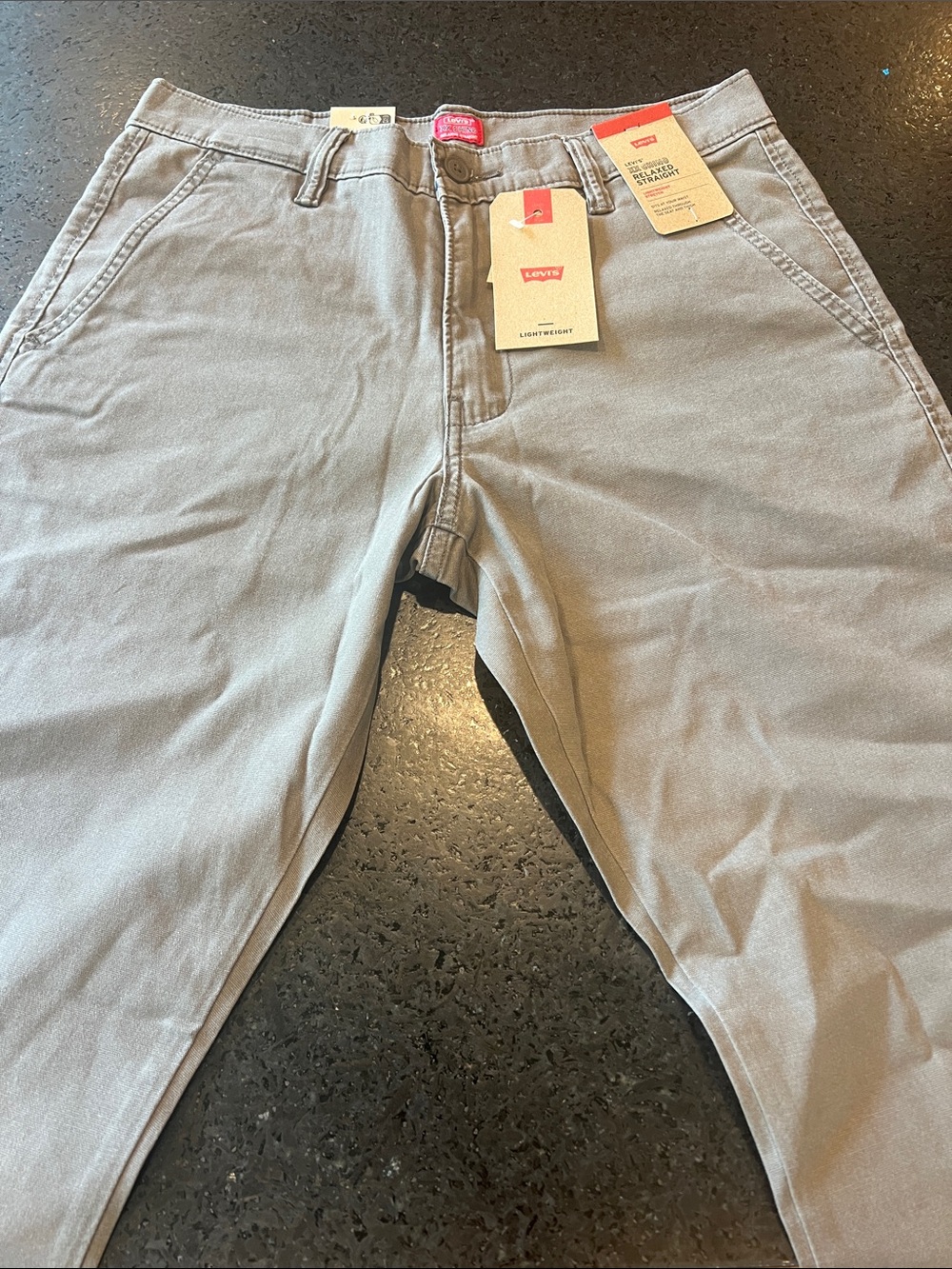 Levi's Men's Slim Straight Light Gray Jeans